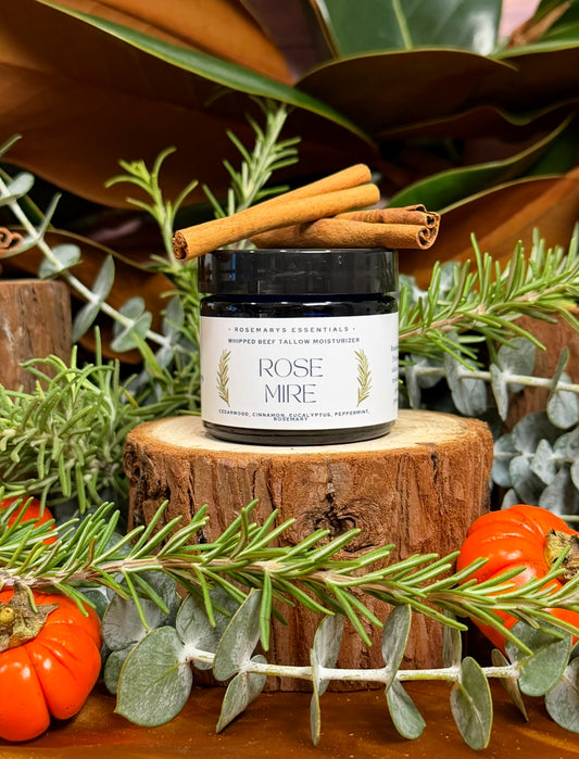 Rose Mire Whipped Beef Tallow Moisturizer (Seasonal)