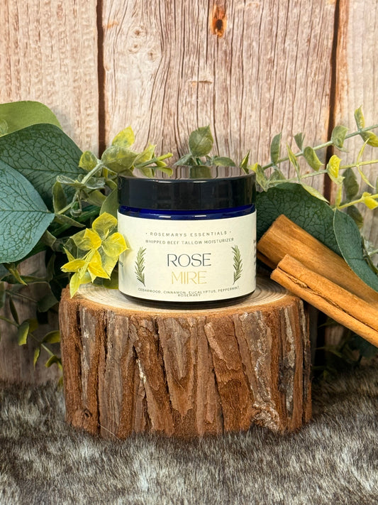 Rose Mire Whipped Beef Tallow Moisturizer (Seasonal)